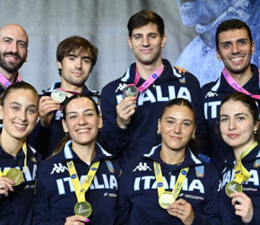 Italia campione d’Europa nella spada maschile, bronzo per le sciabolatrici