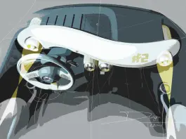 Smart svela gli interni e i dettagli della futura Smart #2