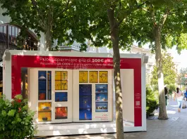 A Fidenza Village installazione di Fondazione Barilla contro spreco alimentare