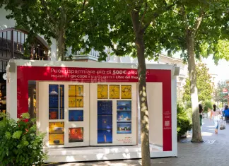 A Fidenza Village installazione di Fondazione Barilla contro spreco alimentare