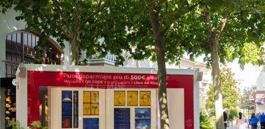A Fidenza Village installazione di Fondazione Barilla contro spreco alimentare