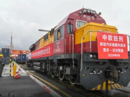 Chongqing potenzia servizio treni merci Cina-Europa per export auto