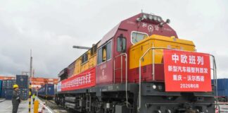 Chongqing potenzia servizio treni merci Cina-Europa per export auto