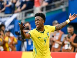 Vinicius trascina il Brasile al primo posto nel girone C, 3-0 alla Scozia
