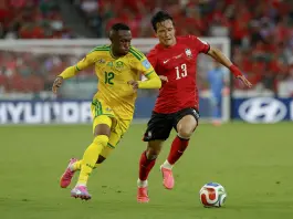 Il Sudafrica sorprende la Corea del Sud, 1-0 a Monterrey