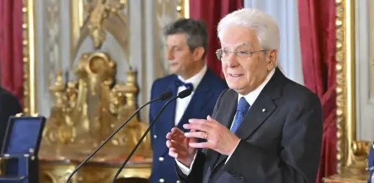 Mattarella “Contro le droghe serve uno sforzo corale del Paese” / Video