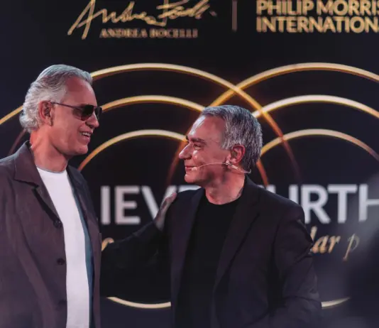 Philip Morris International e Bocelli lanciano il progetto “Believe. Further”