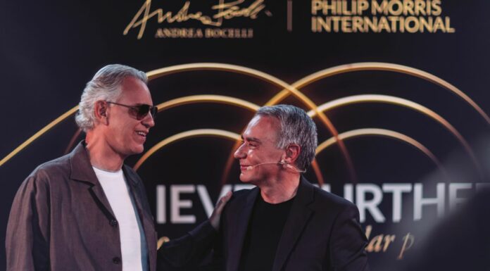 Philip Morris International e Bocelli lanciano il progetto “Believe. Further”