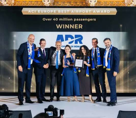 L’Aeroporto di Roma Fiumicino si conferma il miglior scalo d’Europa per Aci Europe