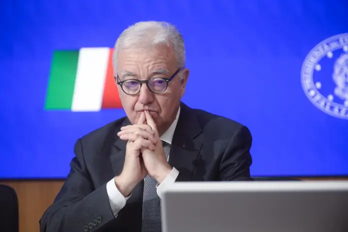 Roma, Palazzo Chigi conferenza stampa al termine del Consiglio dei Ministri