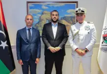 Libia, l’ambasciatore d’Italia Alberini incontra il viceministro della difesa Zoubi