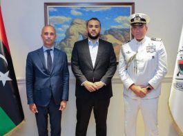 Libia, l’ambasciatore d’Italia Alberini incontra il viceministro della difesa Zoubi