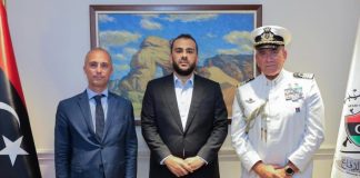 Libia, l’ambasciatore d’Italia Alberini incontra il viceministro della difesa Zoubi