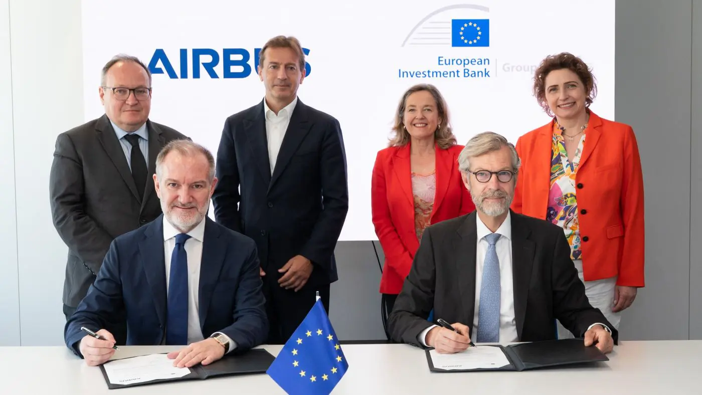 Dalla BEI finanziamento da 3 miliardi ad Airbus per sviluppo e innovazione