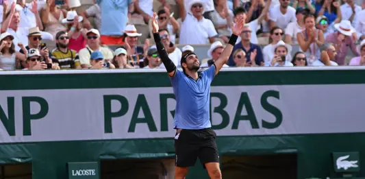 È grande Italia a Parigi, Cobolli, Berrettini e Arnaldi ai quarti di finale del Roland Garros