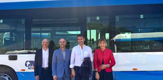 Cagliari, rivoluzione green nel trasporto pubblico: entrano in servizio 47 nuovi bus elettrici