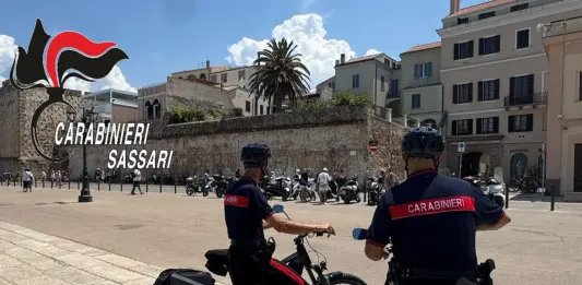 Controllo del territorio ad Alghero, debuttano le nuove bici elettriche dei Carabinieri