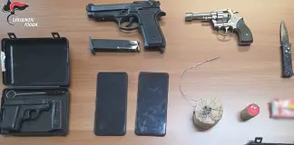 Tentato omicidio nel Foggiano, un fermo e armi sequestrate a San Giovanni Rotondo