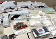 Maxi sequestro di armi e droga nel Torinese, due persone arrestate