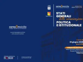 Corecom Sicilia, venerdì a Palermo gli “Stati Generali della Comunicazione Politica e Istituzionale”