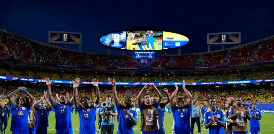 Dutch royals join the celebrations in the Curaçao dressing room after the team secures its first World Cup point