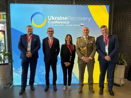 Ukraine Recovery Conference 2026: Aid e Dna a Danzica per il sostegno alla ricostruzione dell’Ucraina