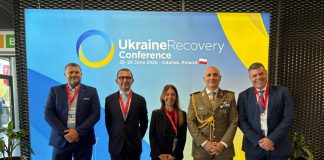 Ukraine Recovery Conference 2026: Aid e Dna a Danzica per il sostegno alla ricostruzione dell’Ucraina