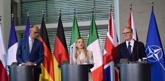 Riunione dei leader E5 a Berlino, Meloni “Su difesa e sicurezza l’Europa si assuma le proprie responsabilità, l’Italia farà la sua parte”