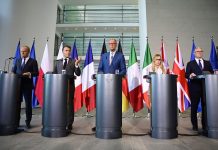Riunione dei leader E5 a Berlino, Meloni “Su difesa e sicurezza l’Europa deve assumersi le proprie responsabilità”