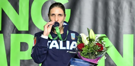 Agli Europei di scherma Arianna Errigo è medaglia d’argento nel fioretto