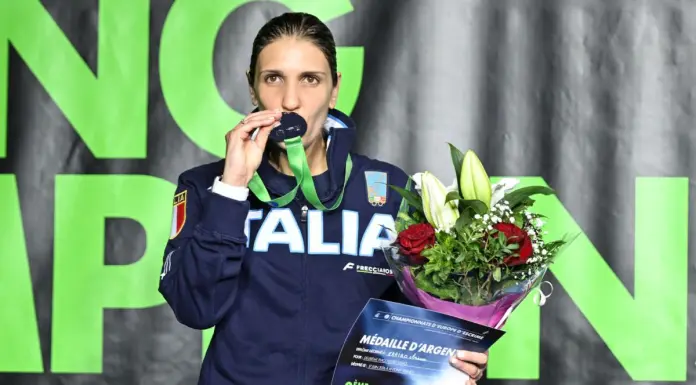 Errigo infinita, è argento europeo nel fioretto “Ho dato tutto”