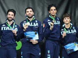 Agli Europei Italia d’oro anche nel fioretto maschile a squadre