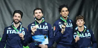 Agli Europei Italia d’oro anche nel fioretto maschile a squadre