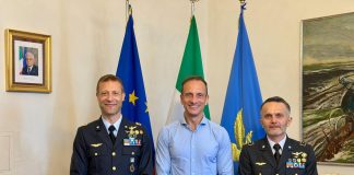Friuli-Venezia Giulia, Fedriga incontra attuale comandante II Stormo dell’Aeronautica Militare e suo successore