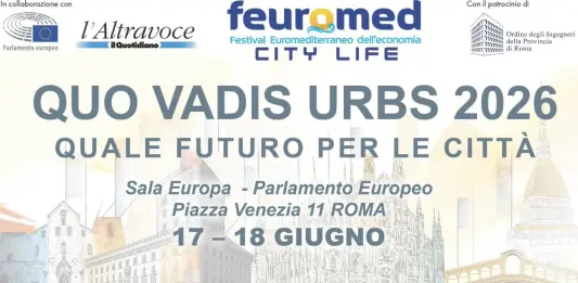 “Quo Vadis: Urbs 2026”, a Roma il summit sul futuro delle città