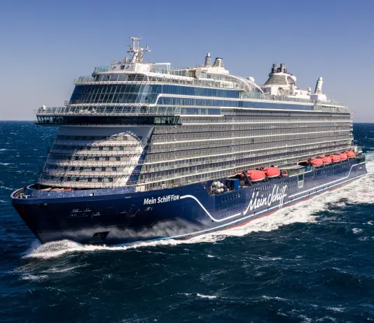 Fincantieri, consegnata a Monfalcone la nave da crociera “Mein Schiff Flow”