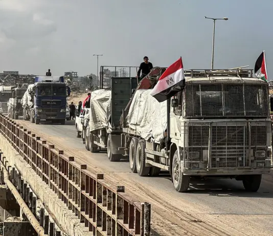Egitto, nuovo convoglio di aiuti da circa 3 mila tonnellate diretto a Gaza