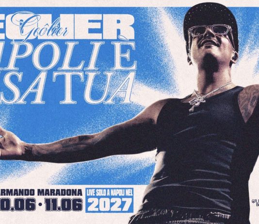 Geolier live al Maradona il 9, 10 e 11 giugno 2027 con “Napoli è casa tua”