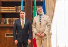 Giuli incontra l’omologo dell’Azerbaigian Karimli: “Cultura essenziale per il nostro partenariato”