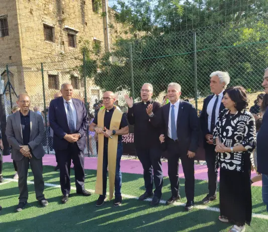 Il Palermo Fc e il Comune inaugurano il campetto di piazza Magione / Video