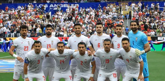 The Iranian national team left a message in the locker room: “Thank you, Los Angeles. May peace prevail”