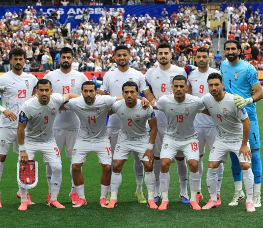 The Iranian national team left a message in the locker room: “Thank you, Los Angeles. May peace prevail”