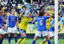 L’Italia femminile pareggia con la Svezia, per la qualificazione ai Mondiali si passerà dai playoff