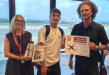 Volo Ryanair Forlì-Londra Stansted, festeggiati i passeggeri numero mille