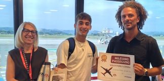Volo Ryanair Forlì-Londra Stansted, festeggiati i passeggeri numero mille