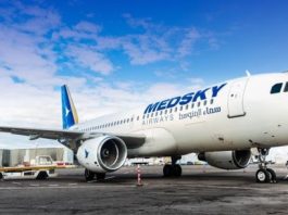 MEDSKY Airways potenzia l’offerta tra Roma Fiumicino e Tripoli Mitiga