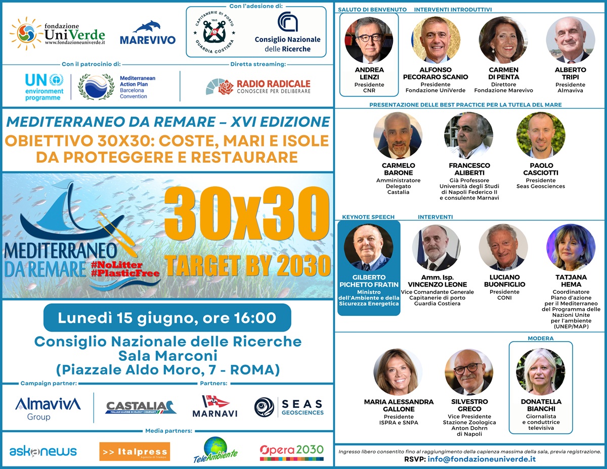 Mediterraneo da Remare: al via la XVI edizione, lancio il 15 giugno!