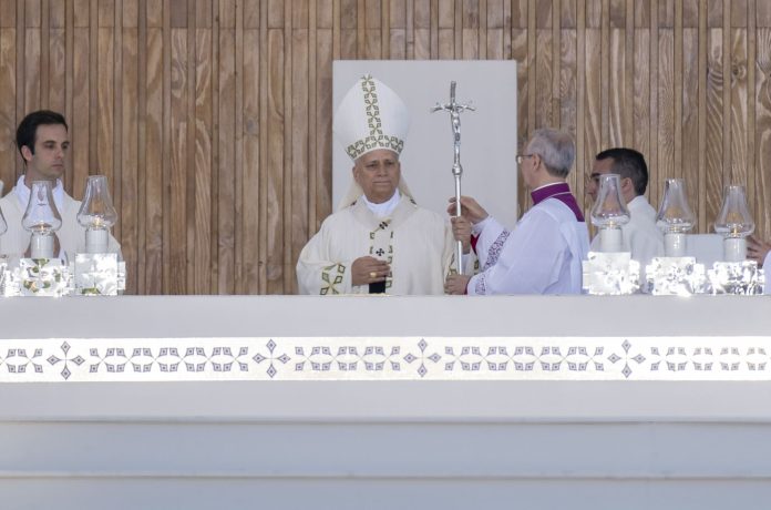 Pope Leo XIV Presides At Holy Mass And Eucharistic Procession For Corpus Christi In Madrid