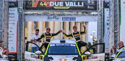 Trionfo Pirelli nella terza tappa del Campionato Italiano Assoluto Rally