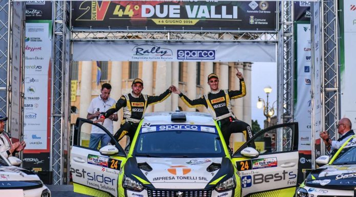 Trionfo Pirelli nella terza tappa del Campionato Italiano Assoluto Rally